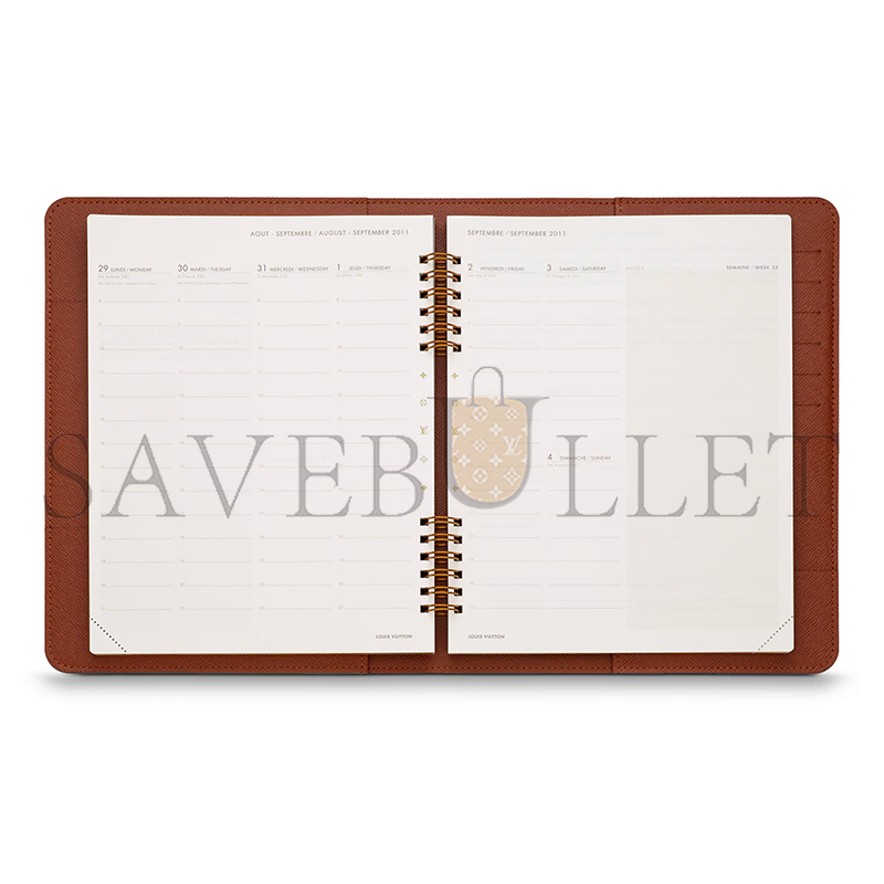 LOUIS VUITTON DESK AGENDA COVER R20100 (23*18.5*3cm) LOUIS VUITTON DESK AGENDA COVER R20100 (23*18.5*3cm)